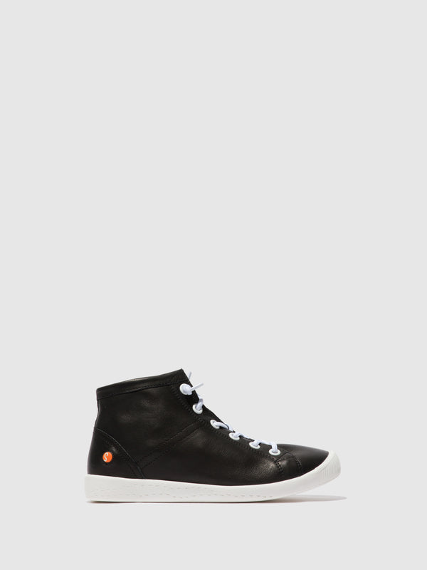 Lace-up Ankle Boots ISLEENII586SOF BLACK LEATHER
